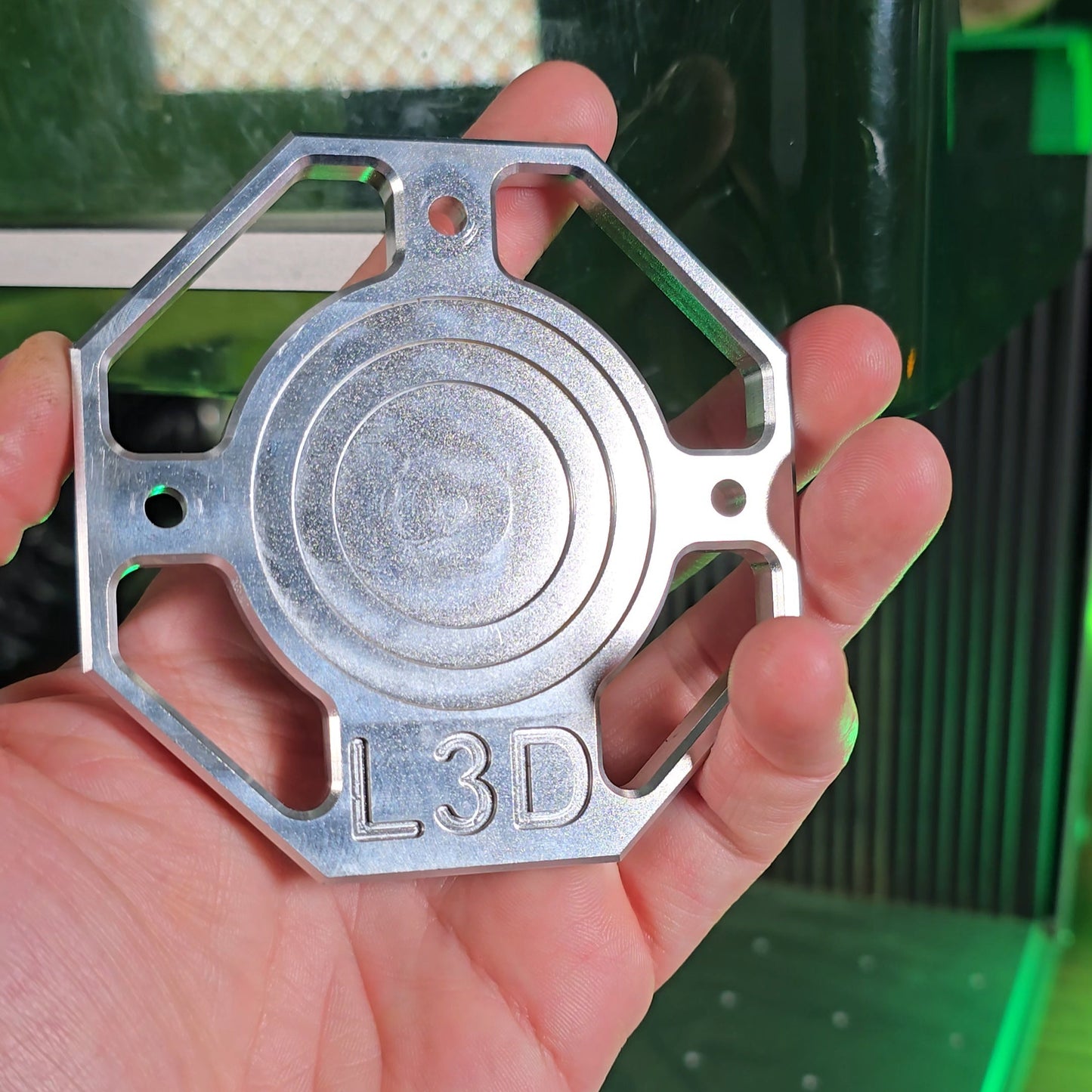 Coin Engraving Jig for xTool F1 Ultra & F2 Ultra – 30mm 40mm 50mm Coins – Aluminium Laser Fixture