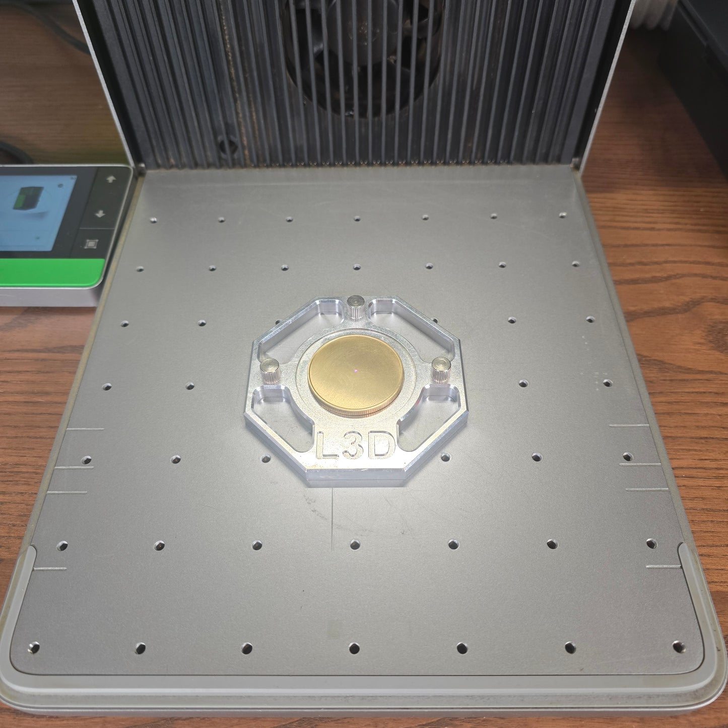 Coin Engraving Jig for xTool F1 Ultra & F2 Ultra – 30mm 40mm 50mm Coins – Aluminium Laser Fixture