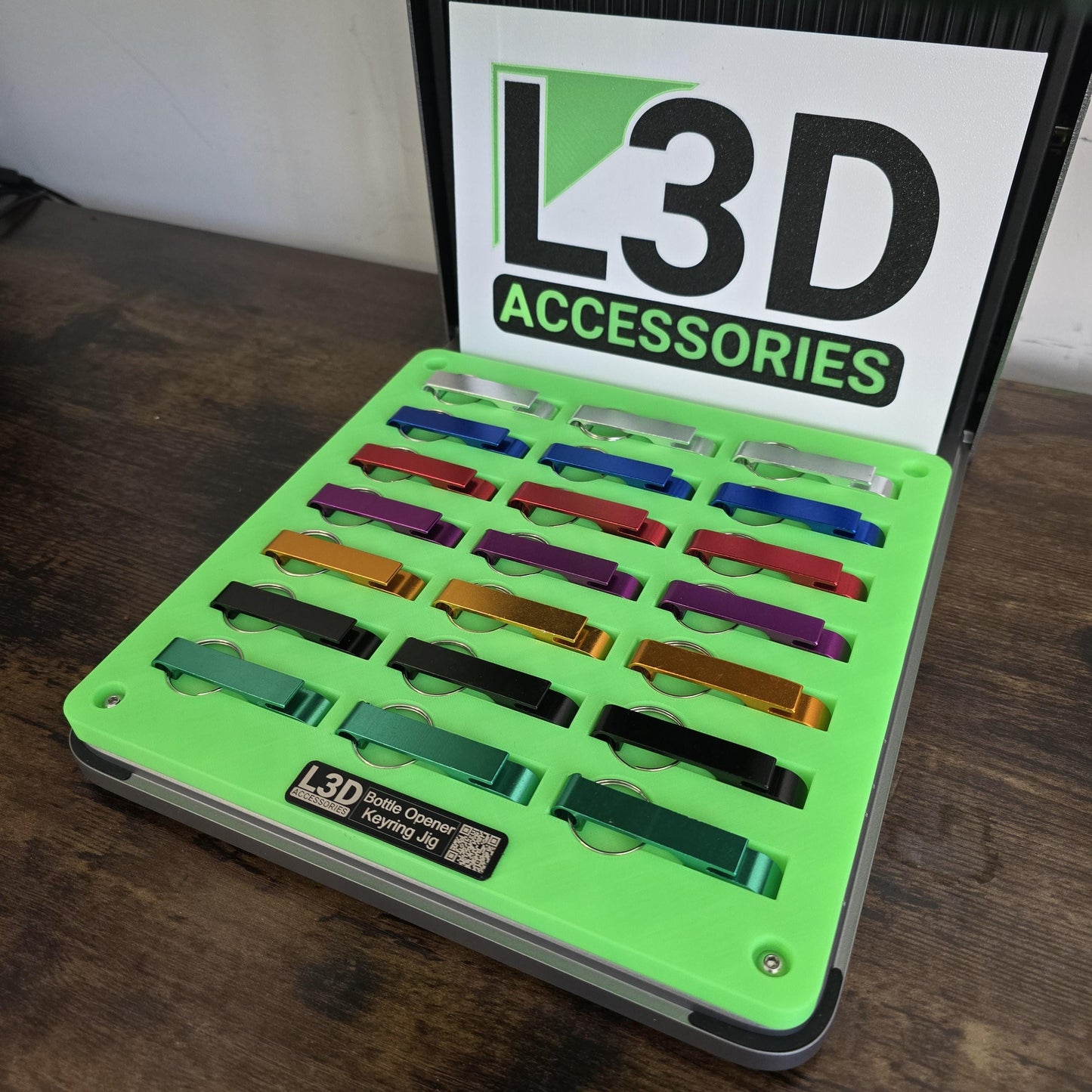 xTool F1 Ultra 30-Slot Bottle Opener Jig STL File | Digital Download