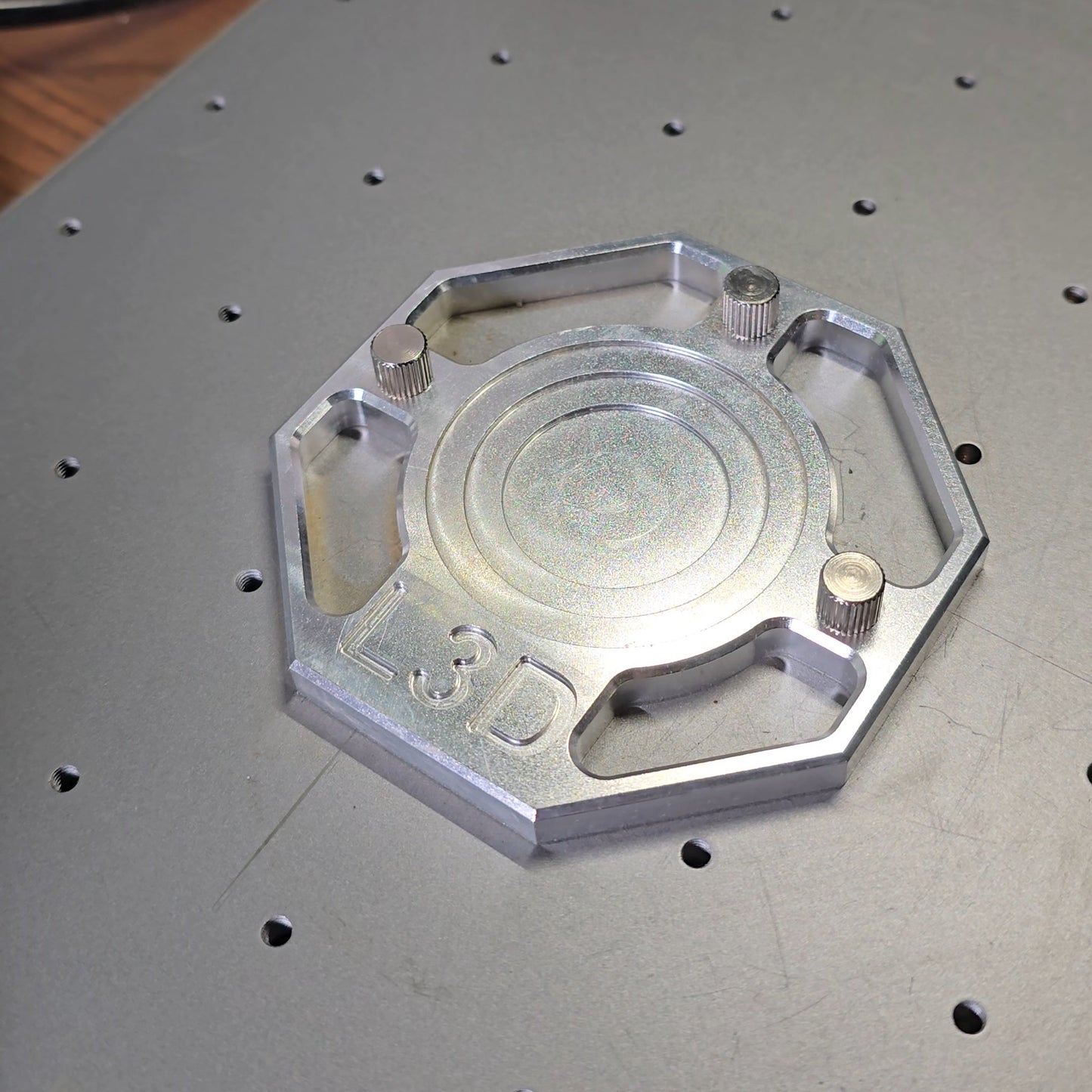 Coin Engraving Jig for xTool F1 Ultra & F2 Ultra – 30mm 40mm 50mm Coins – Aluminium Laser Fixture