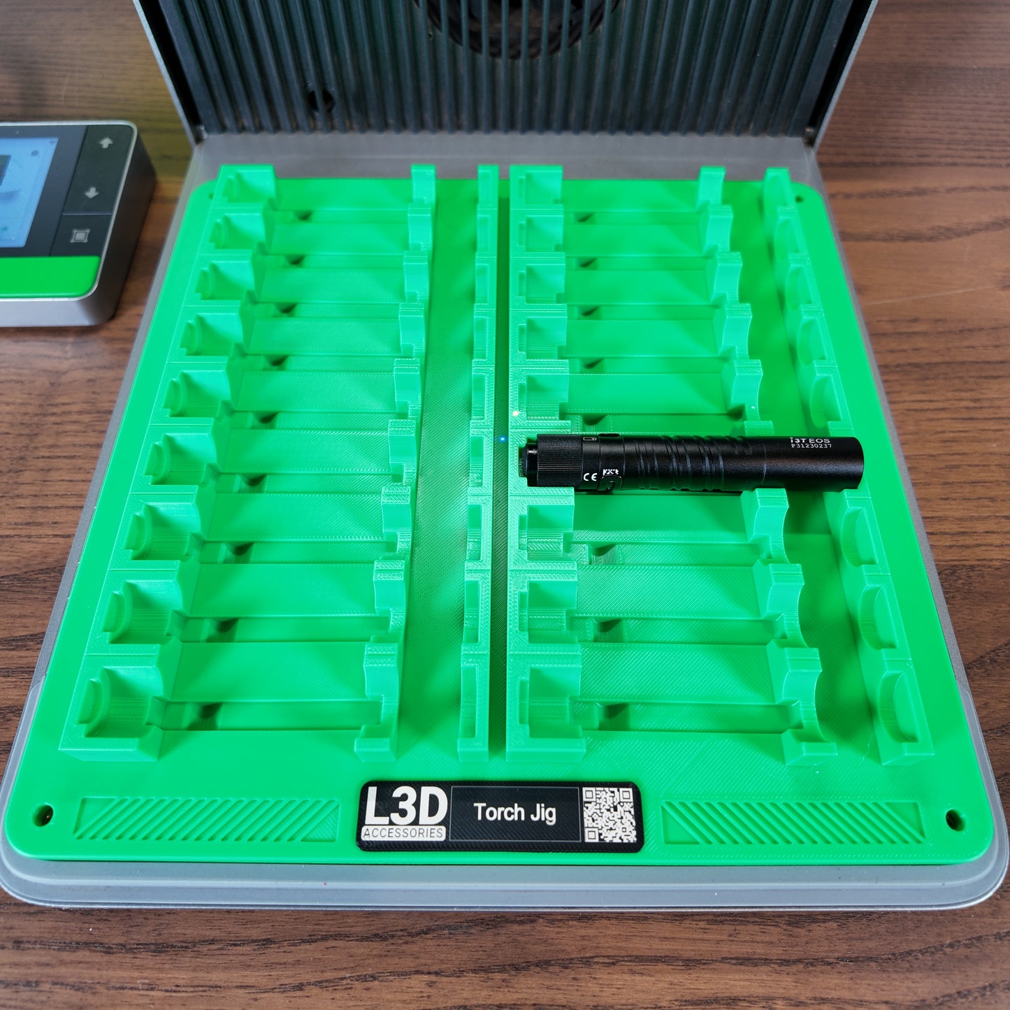 xTool F1 Ultra Torch Engraving Jig | Fits OLight I3T EOS & Similar Flashlights