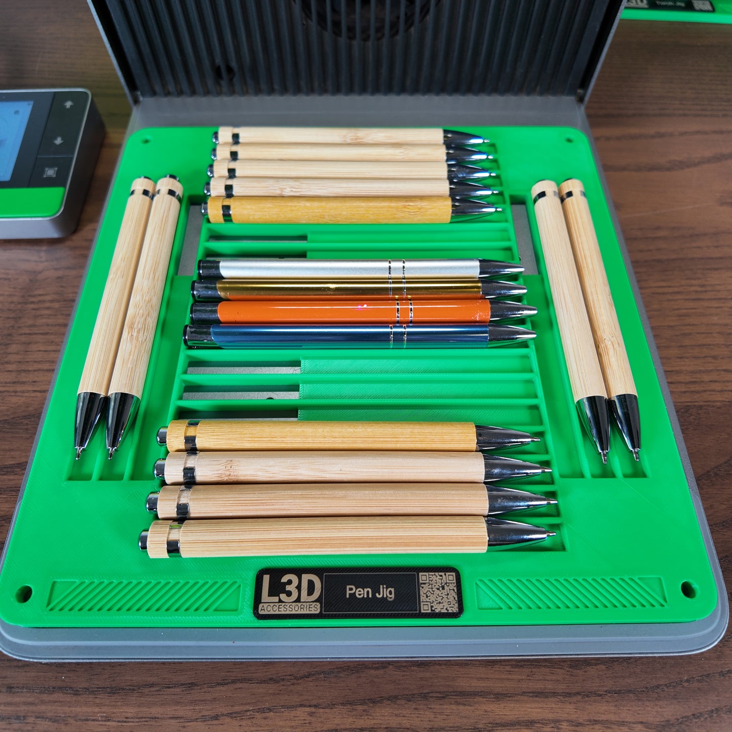 xTool F1 Ultra Pen Engraving Jig | Fits Bamboo & Metal Ballpoint Pens