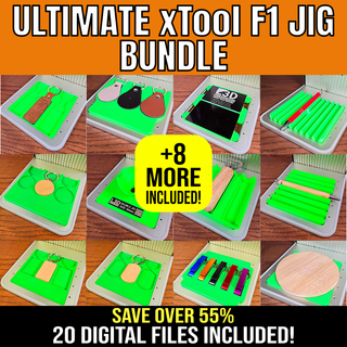 Ultimate 20 Jig Bundle STL for xTool F1, F1 Lite & F2 | Digital Download