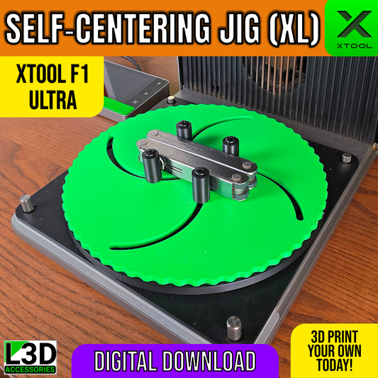 Digital Download | XL Self-Centering Jig for xTool F1 Ultra | STL File