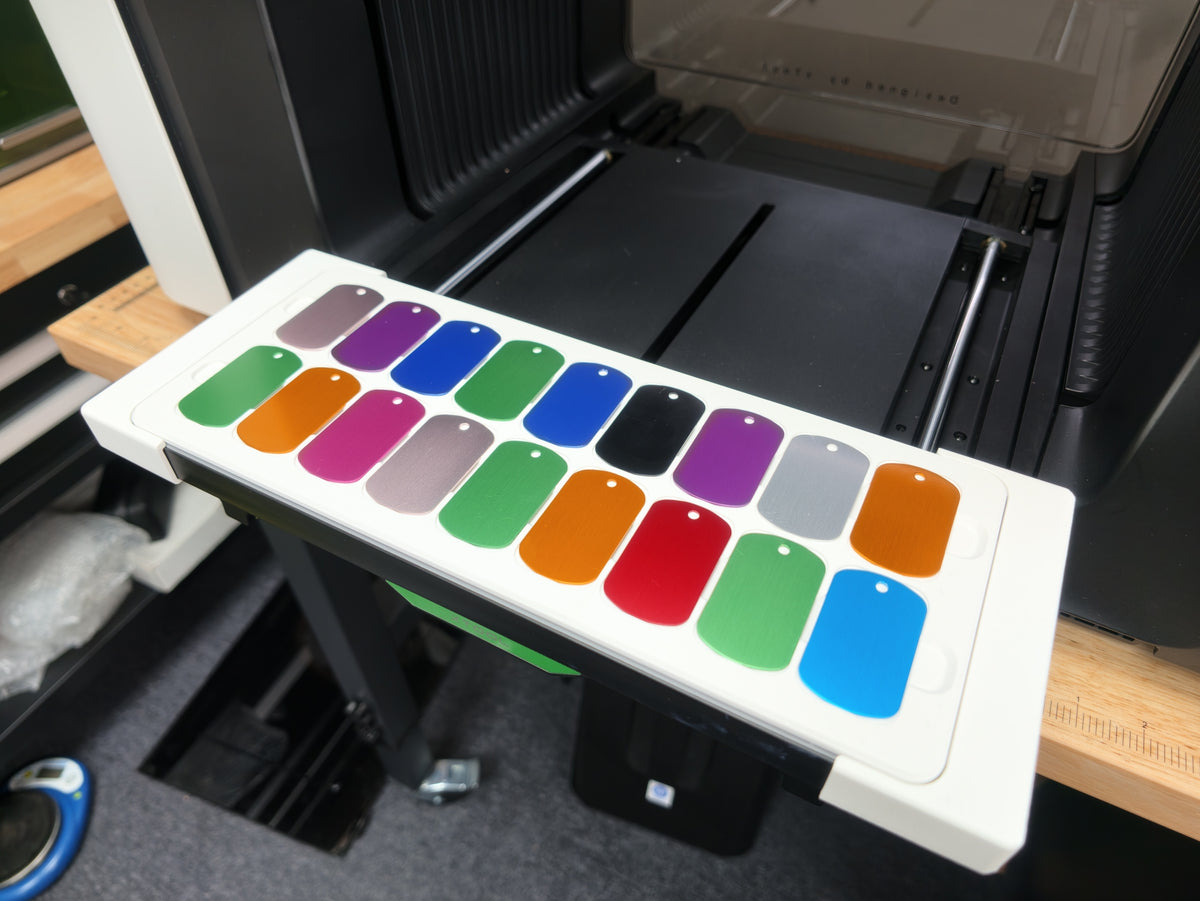 Dog Tag Jig for xTool O1 Omni UV Printer, photo 3