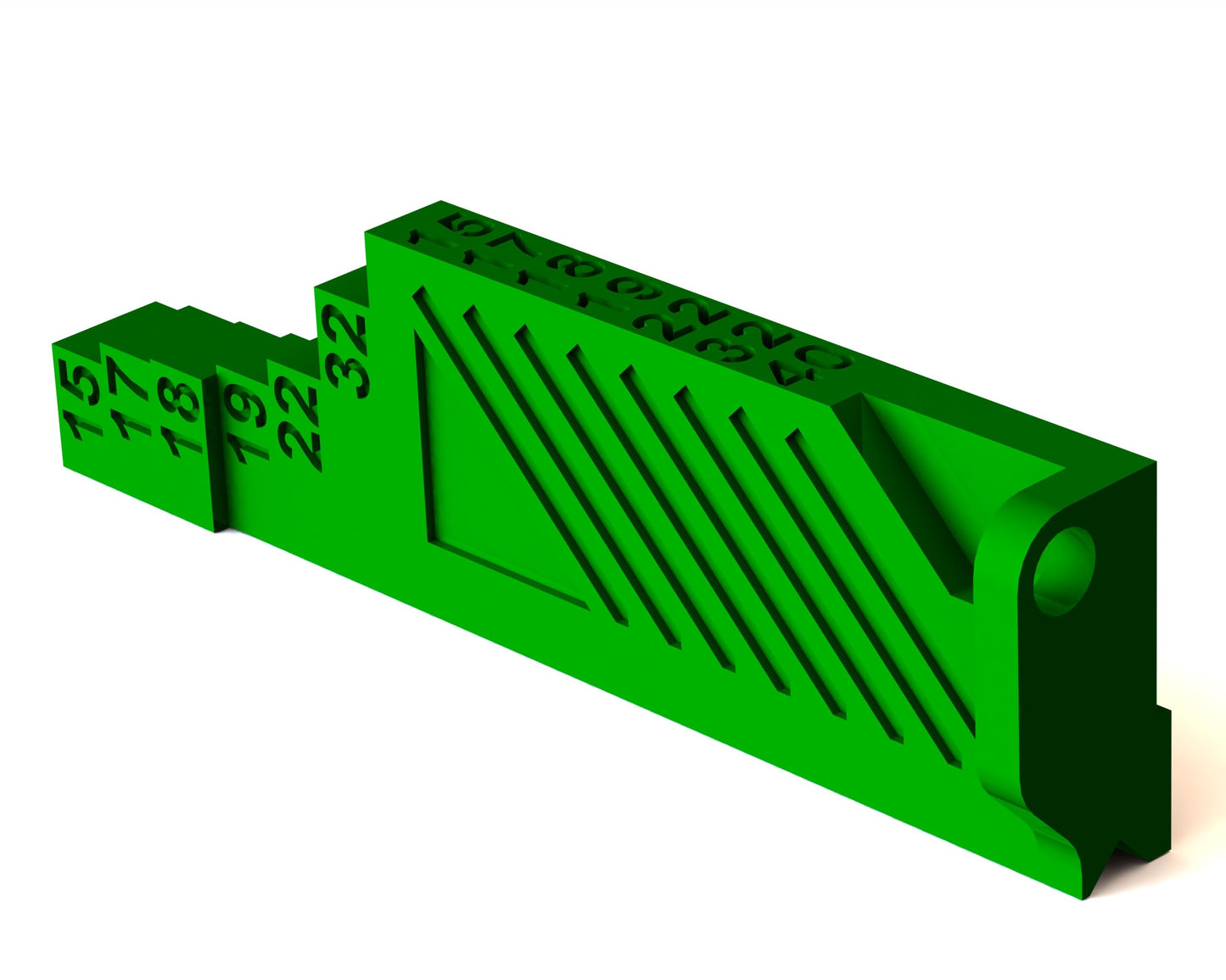 Festool Domino DF500 - Metric Fence Height Thickness Gauge  (15mm, 17mm, 18mm, 19mm, 22mm, 32mm, 40mm) UK/EU Veneer Sizes