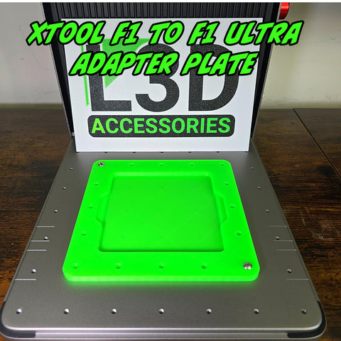 F1 & F2 to Ultra Adapter Jig | Use Existing Jigs on xTool F1 Ultra, F2 Ultra & F2 Ultra UV