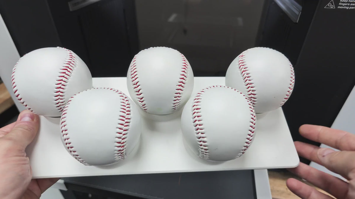 Baseball & Pickleball Jig in use on the xTool O1 Omni