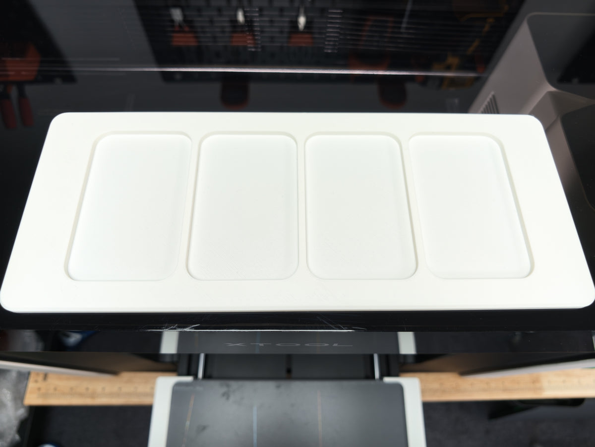 Rectangular Tin Jig for xTool O1 Omni UV Printer, photo 6