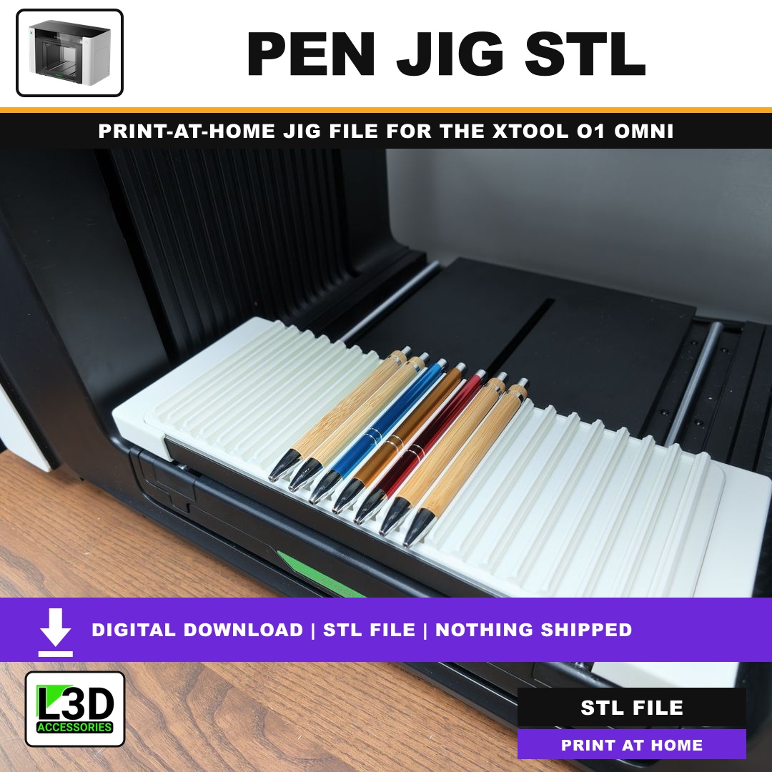 Pen Jig STL, included in Volume 1